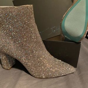 Betsey Johnson SB-Cady Rhinestone Boots
